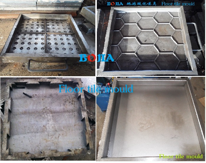 550*550 Automatisk vulkaniseringsmaskin för gummigolvplattor
