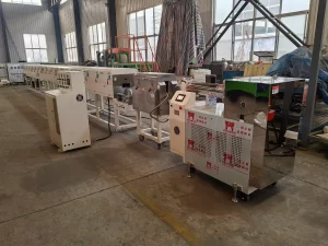 Silicone Rubber Epdm Pvc Hose Extruder Extruding Line With Iso