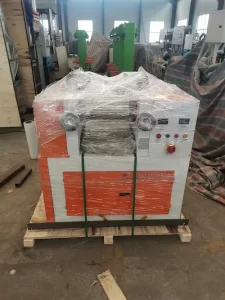 Xk-160 Laboratorium Rubber Open Twee Rollen Mengende Mixer