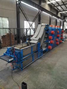 Mesh Belt Type Rubber Film Batch-off Cooling Line