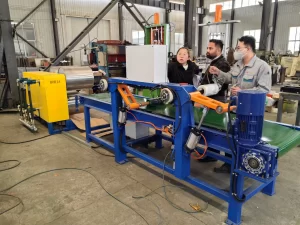 Roller Drum Type Rubber Sheet Batch Off Cooling Machine