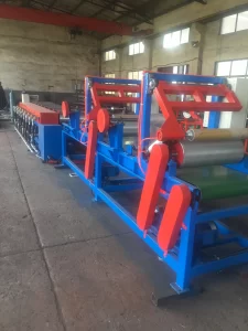 Roller Drum Type Rubber Sheet Batch Off Cooling Machine