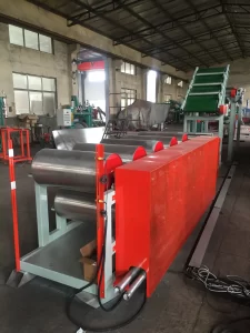 Roller Drum Type Rubber Sheet Batch Off Cooling Machine