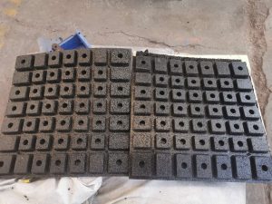 Tes Mesin Pembuat Ubin Lantai Berhasil
