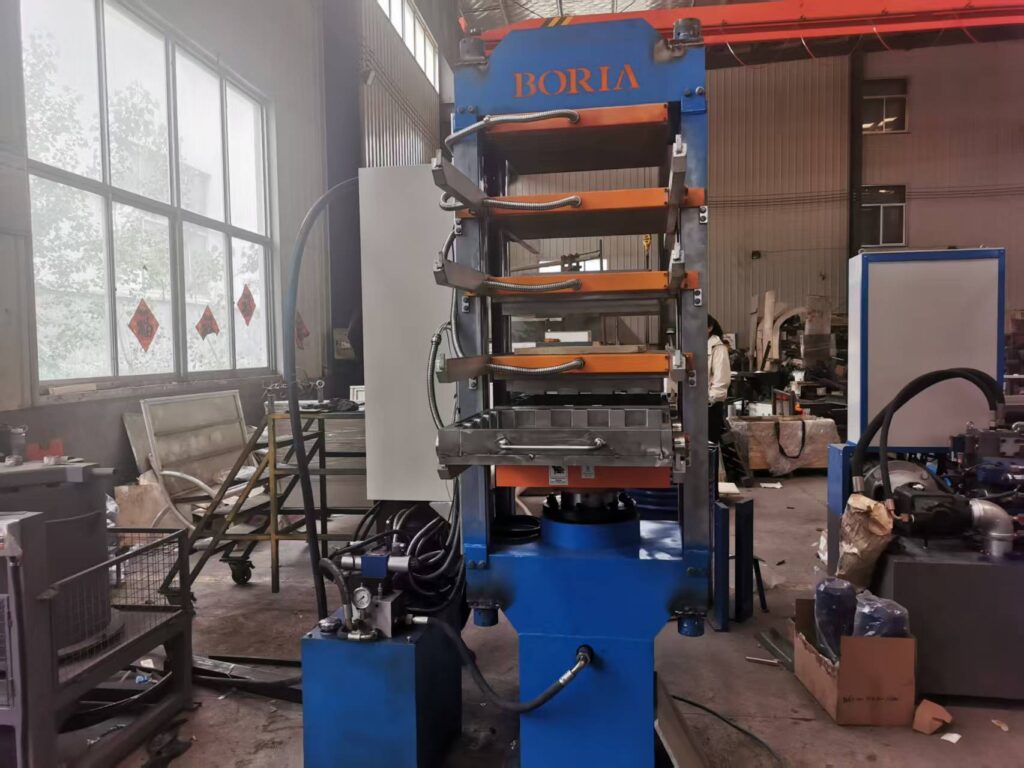 Rubber Tile Vulcanizing Press
